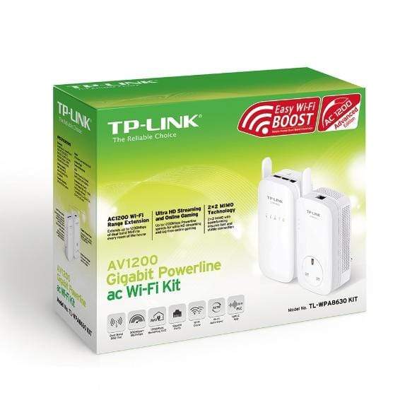 TP-Link Tl-Wpa8630Kit 1200 Mbits Ethernet Lan Wi-Fi White 2-Pack TL-WPA8630 KIT