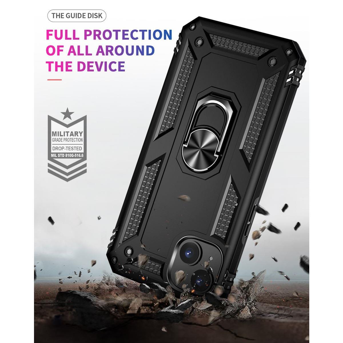 Tuff-Luv Rugged Armour Case and Stand for Apple iPhone 14 Pro Max
