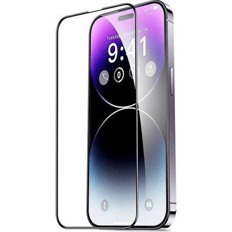Tuff-Luv 2.5D Tempered Glass Full Screen Protection for Apple iPhone 14 Pro Max - Clear TLIP14MAXTG
