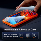 Tuff-Luv 2.5D Tempered Glass Full Screen Protection for Apple iPhone 14 Pro Max - Clear TLIP14MAXTG