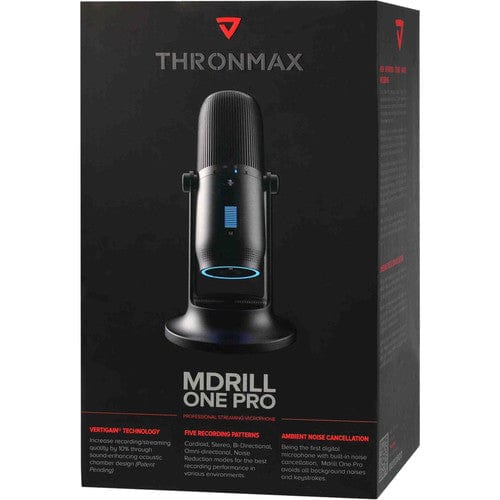 Thronmax MDrill One Pro Microphone - Jet Black TM-307003