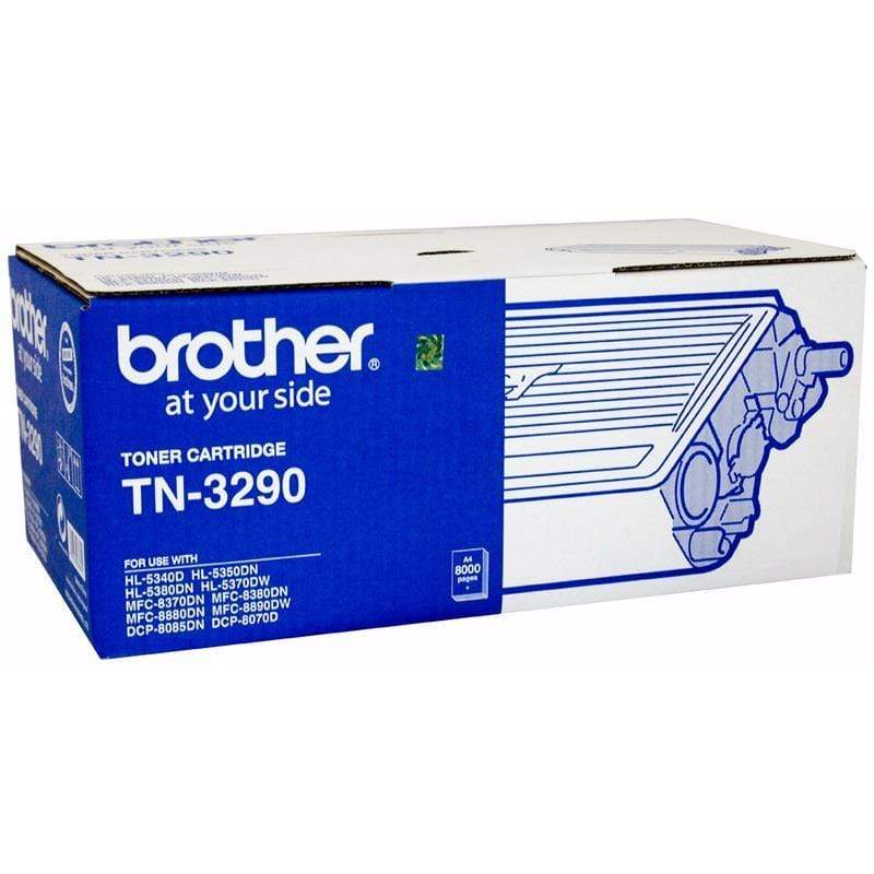 Brother TN3290 Black Toner Cartridge 8,000 Pages Original TN-3290 Single-pack