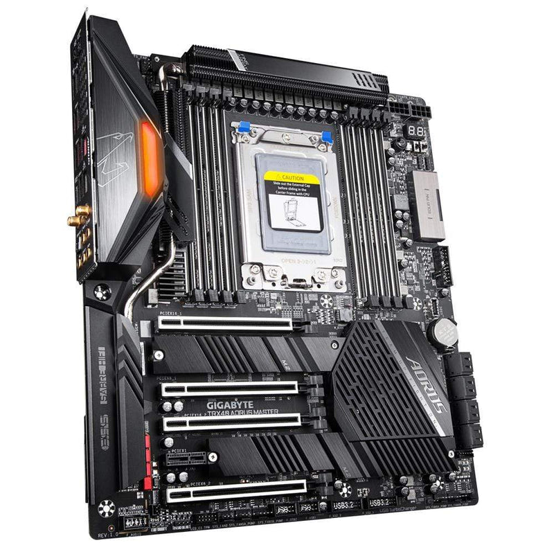 GIGABYTE TRX40 AORUS MASTER AMD Socket STRX4 Extended ATX Wi-Fi 6 Motherboard