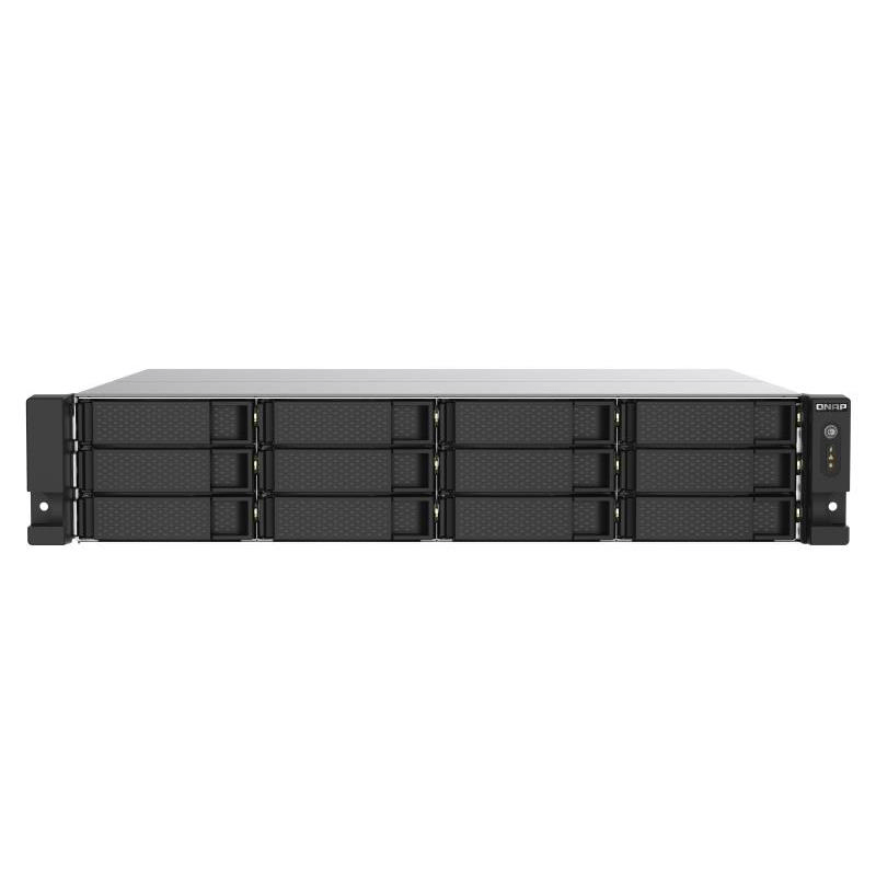 QNAP V1500B 12-Bay Diskless 2U Rackmount NAS TS-1273AU-RP-8G