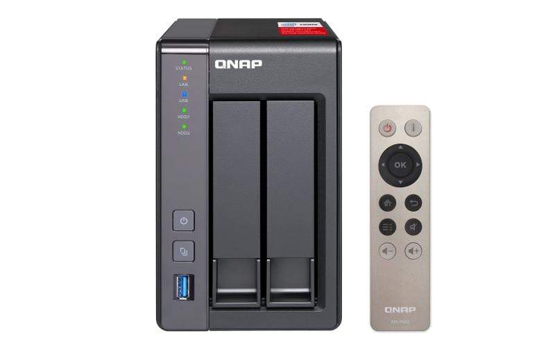 QNAP TS-251+ J1900 Ethernet LAN Tower Gray NAS TS-251+-2G