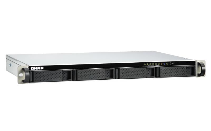 QNAP TS-451DeU-2G J4025 Ethernet LAN Rack (1U) Black and Grey NAS TS-451DEU-2G