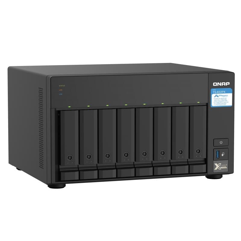 QNAP AL324 8-Bay Tower NAS TS-832PX-4G