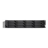 QNAP QuTS Hero Edition 12-Bay Diskless 2U Rackmount NAS TS-h1277XU-RP-3700X-32G