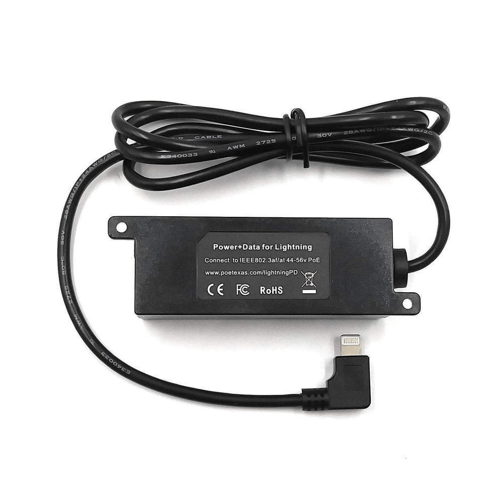 PoE Texas 802.3Af Ethernet Power and Wired Data for Conference Rooms Mounted Tablets More - Extend Up To 328 Feet TS-POE/LIGHT:PD