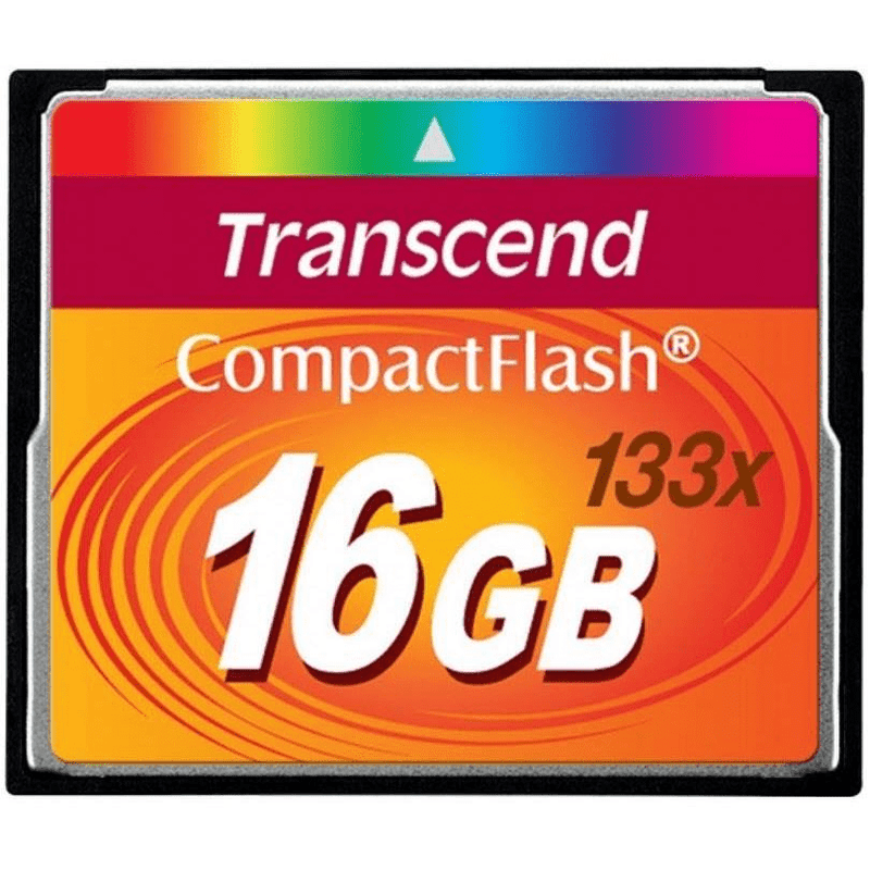 Transcend 16GB CompactFlash Memory Card TS16GCF133