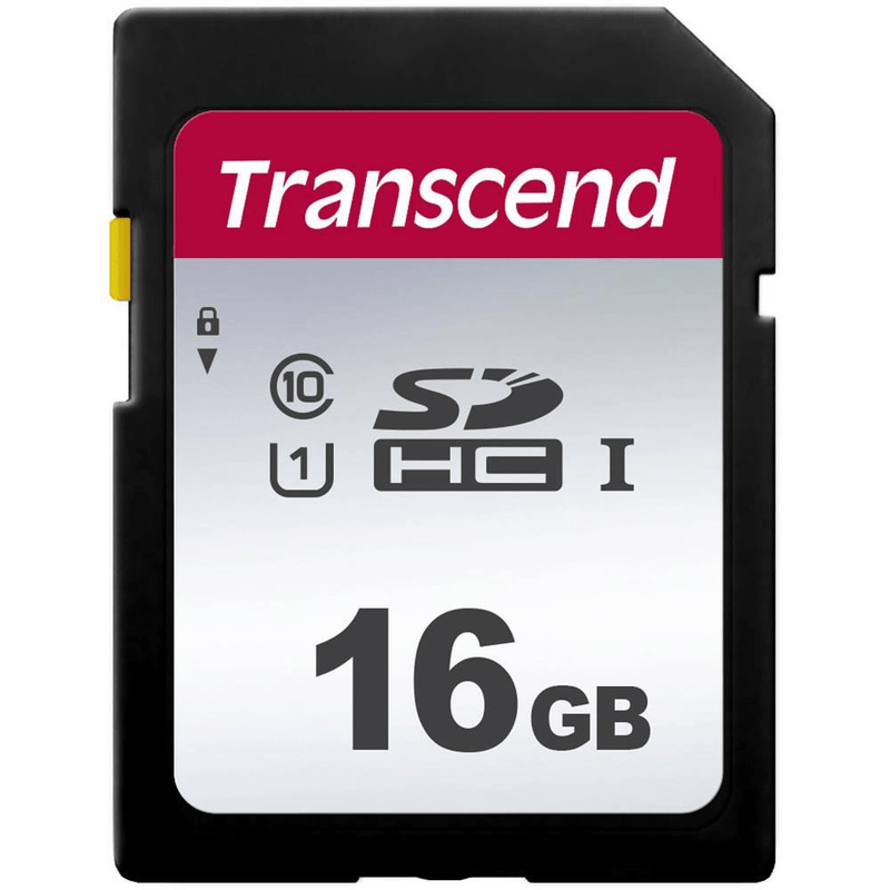 Transcend 300S 16GB SDHC UHS-I Flash Memory Card TS16GSDC300S