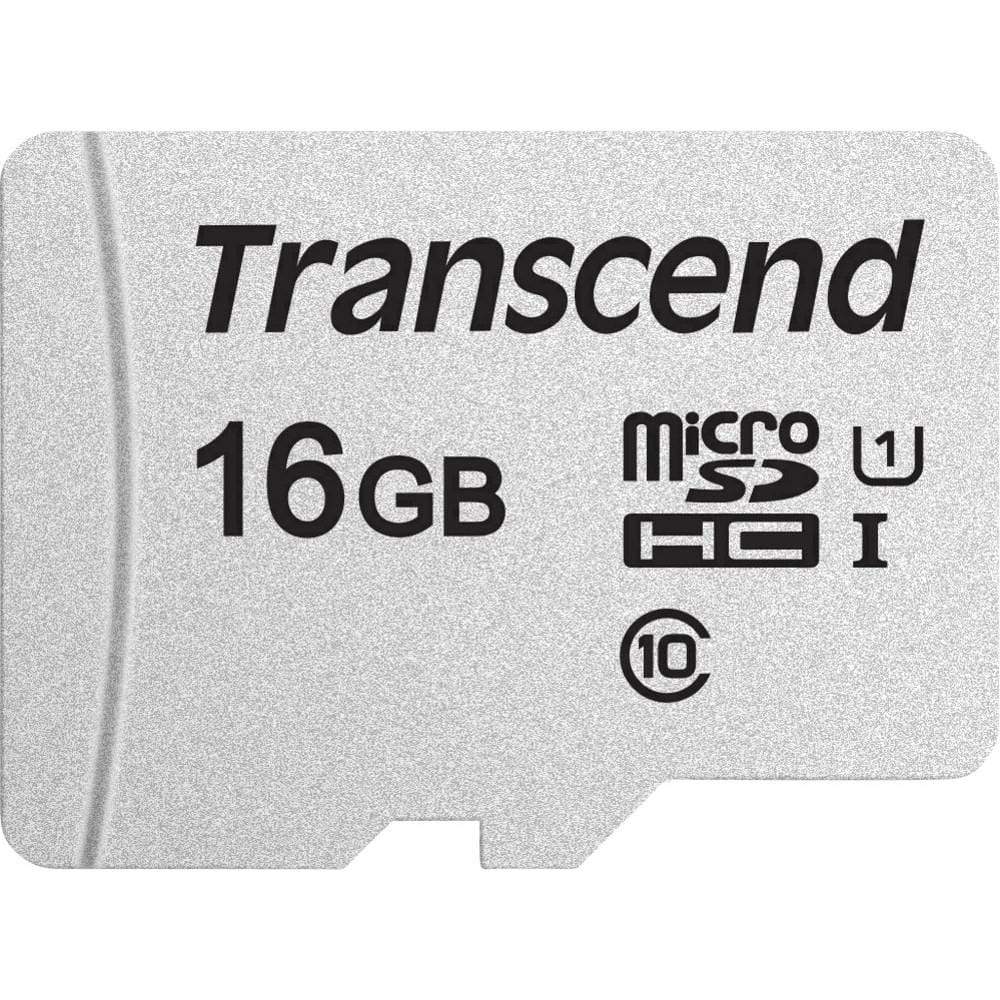 Transcend MicroSD Card SDHC 300S 16GB with Adapter – FirstShop