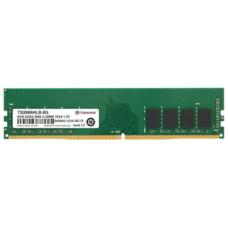 Transcend DDR4-2666 U-DIMM 8GB TS2666HLB-8G