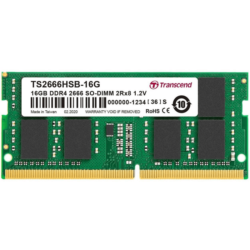 Transcend DDR4-2666 SO-DIMM 16GB TS2666HSB-16G