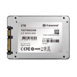 Transcend 230S 2.5-inch 2TB Serial ATA III 3D NAND Internal SSD TS2TSSD230S