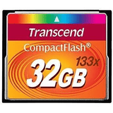 Transcend 32GB CompactFlash Memory Card TS32GCF133