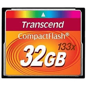 Transcend 32GB CompactFlash Memory Card TS32GCF133