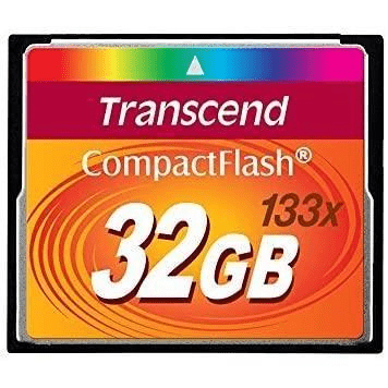 Transcend 32GB CompactFlash Memory Card TS32GCF133