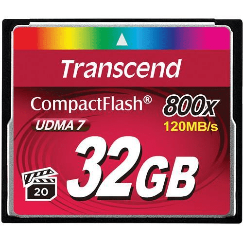 Transcend 32GB CompactFlash Memory Card TS32GCF800