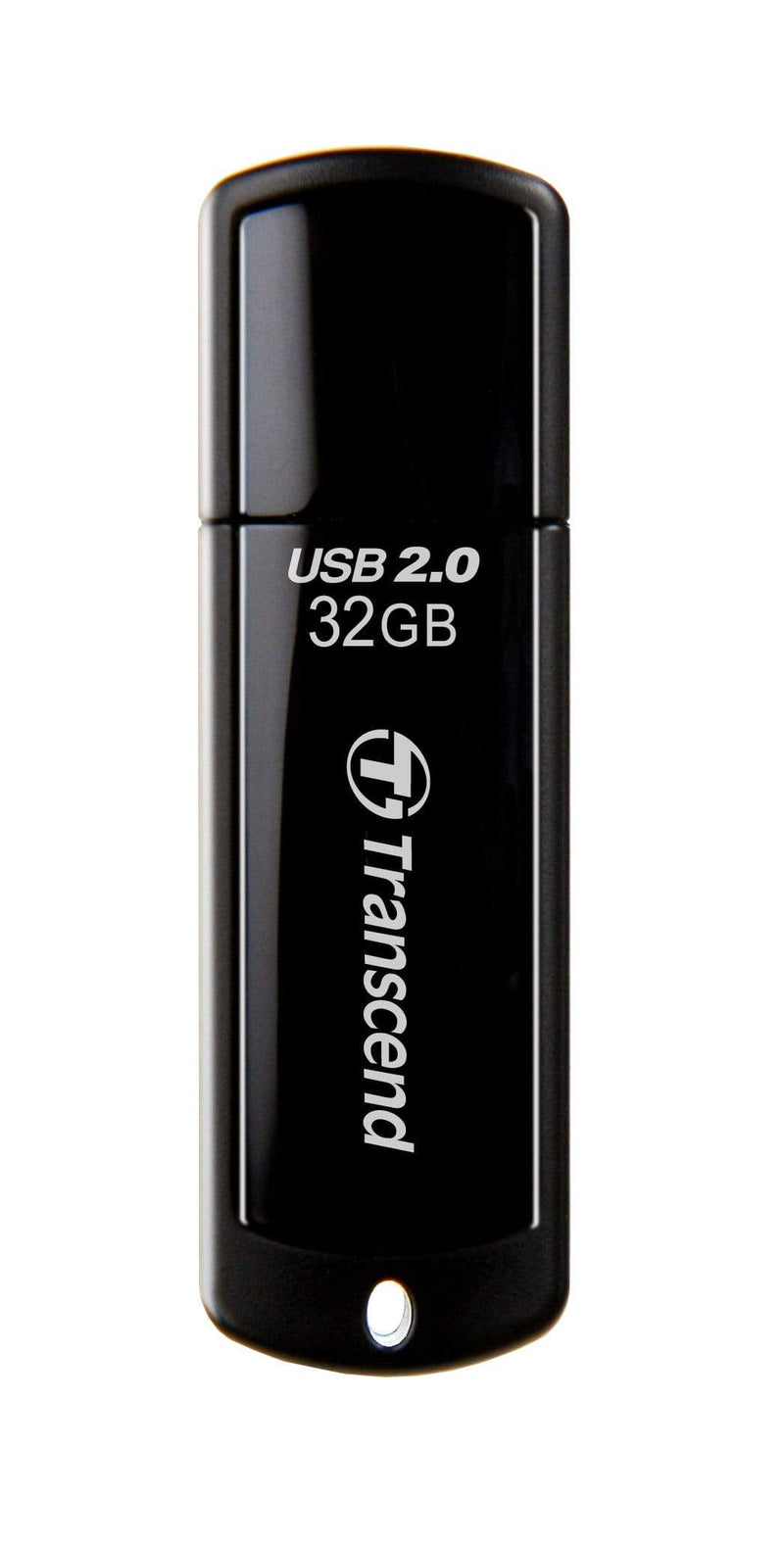 Transcend JetFlash 350 32GB USB 2.0 Type-A Black USB Flash Drive TS32GJF350