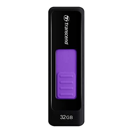 Transcend JetFlash 760 32GB Purple USB 3.2 Gen 1 Type-A Black and USB Flash Drive TS32GJF760