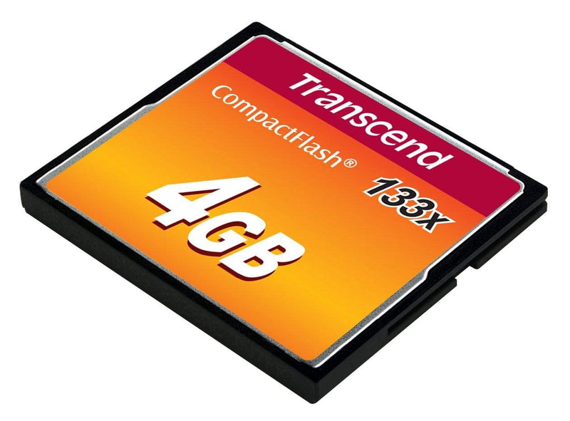 Transcend CompactFlash 133x 4GB TS4GCF133