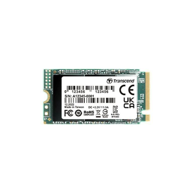 Transcend 400S 512GB M.2 2242 PCI-Express Gen3x4 3D NAND NVMe Internal SSD TS512GMTE400S