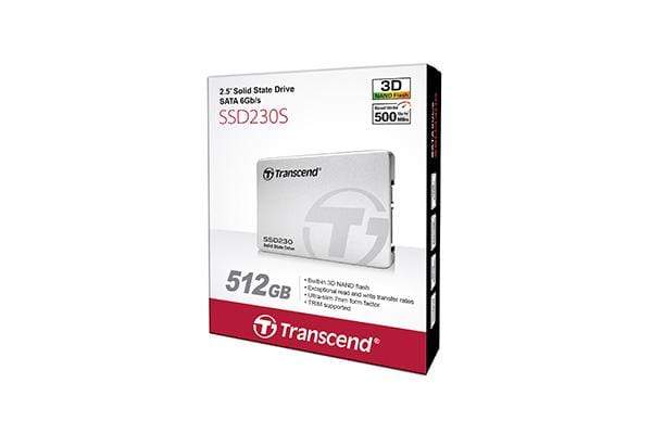 Transcend SATA III 6Gb/s 230S 512GB Internal SSD TS512GSSD230S