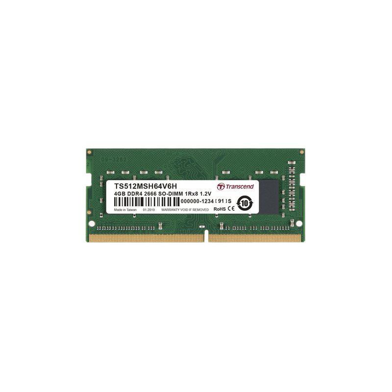 Transcend DDR4-2666 SO-DIMM 4GB TS512MSH64V6H