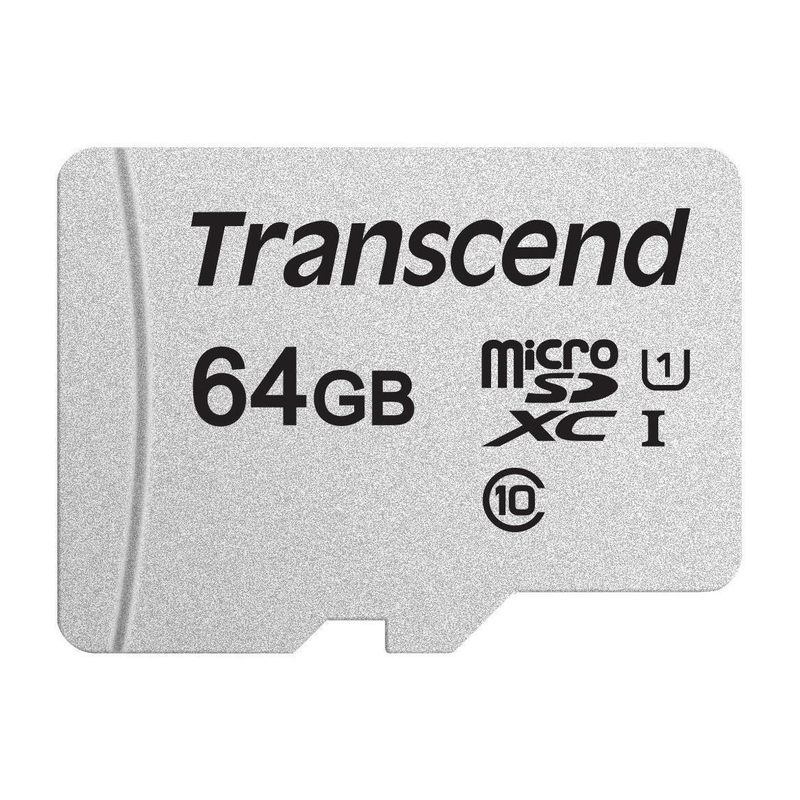 Transcend MicroSD Card SDHC 300S 64GB TS64GUSD300S