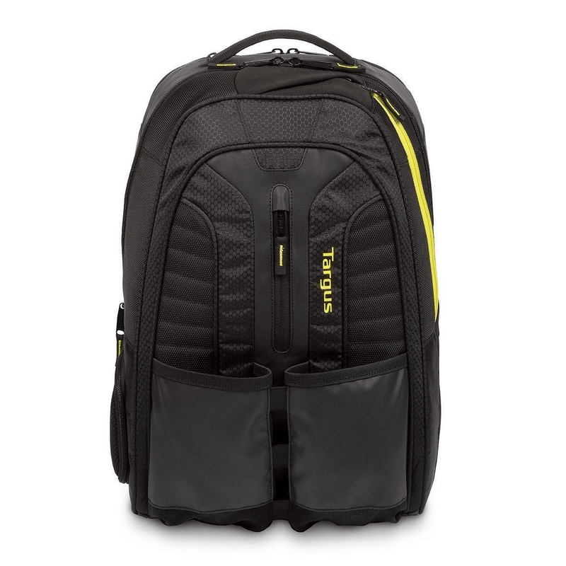 Targus Work + Play Rackets 15.6-inch Notebook Backpack Black and Yellow TSB943EU