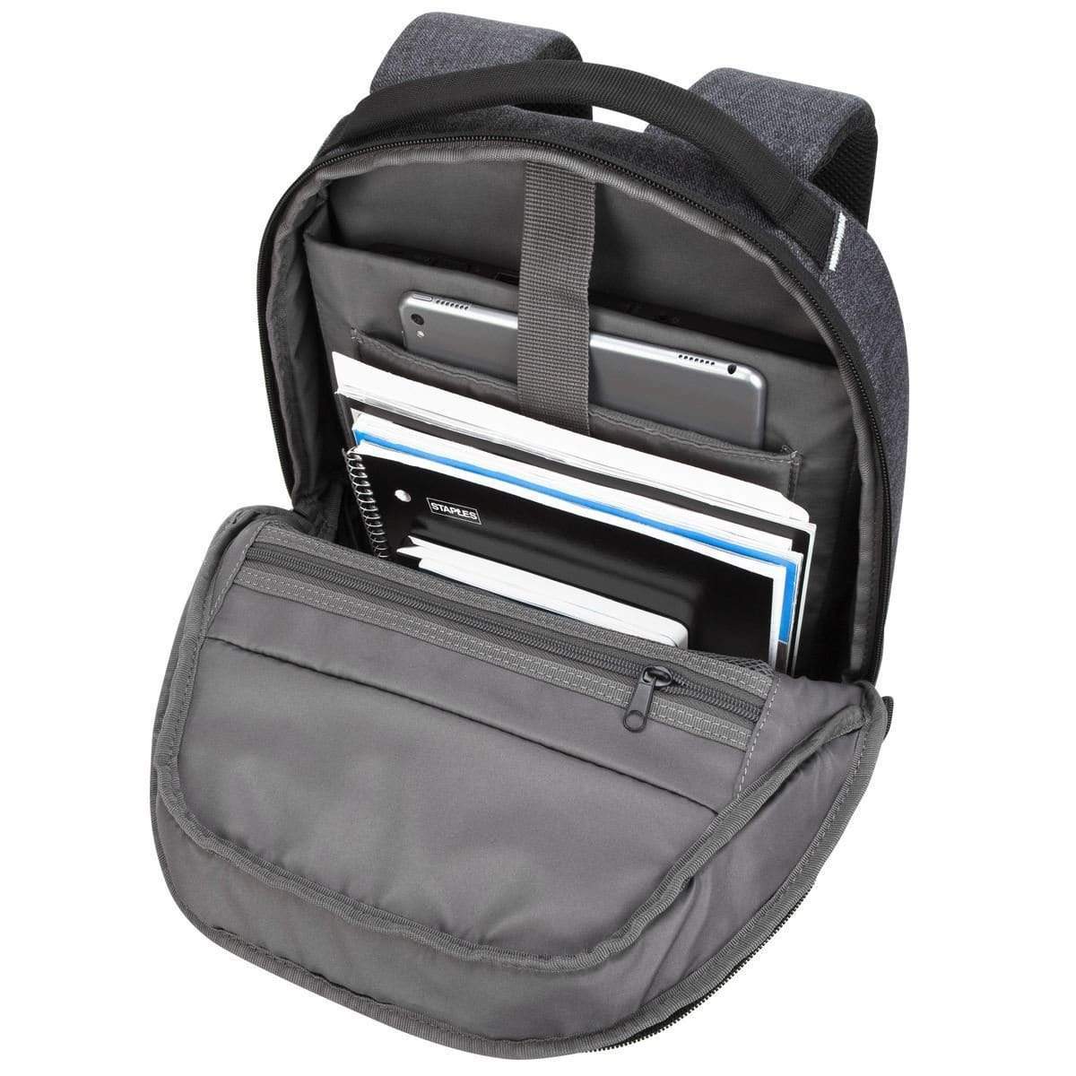 Targus Groove X2 Compact Backpack for Macbook 15-inch and Notebooks up to 15-inch - Charcoal TSB952GL