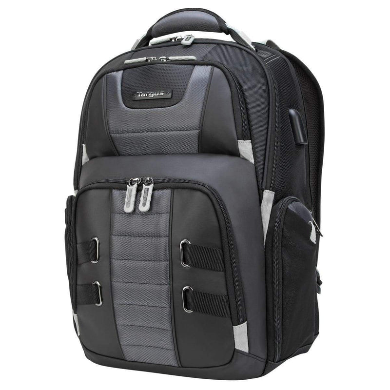 Targus DrifterTrek 15.6-17.3-inch Notebook Backpack with USB Power Pass-Thru - Black TSB957GL