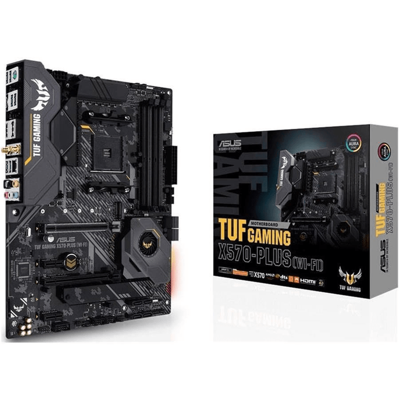 ASUS TUF Gaming X570-Plus AMD X570 Socket AM4 ATX Motherboard