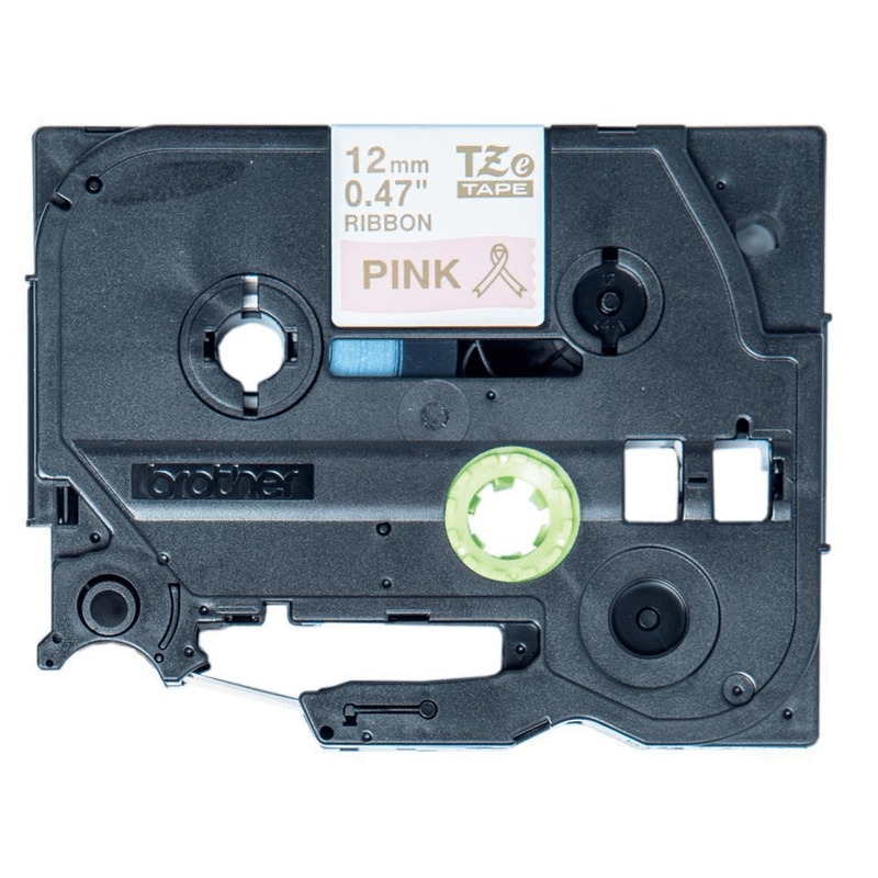 Brother TZE-RE34 Label-making Tape Gold On Pink