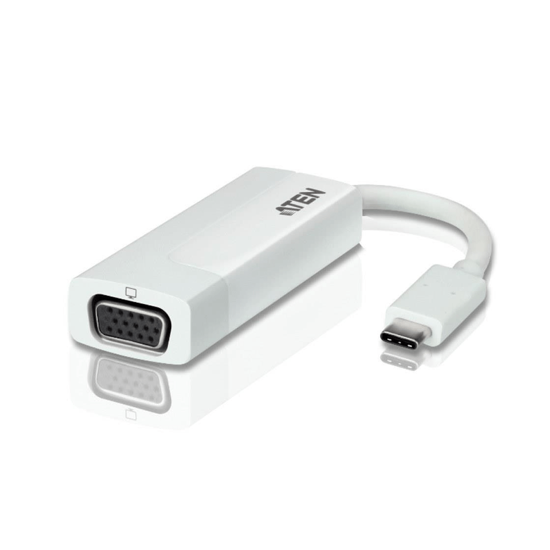 Aten USB-C to VGA Adapter White UC3002