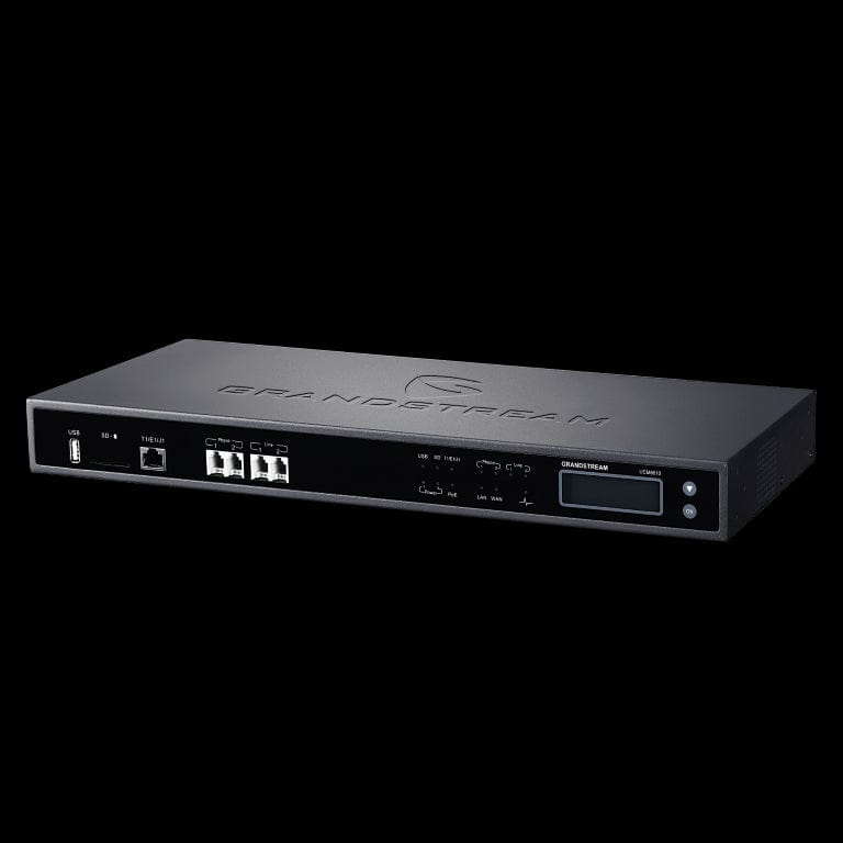 Grandstream UCM6510 2-port FXS and 2-port FXO with 1-port E1 IP PBX System