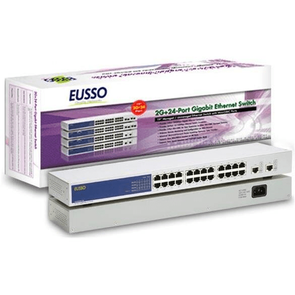 EUSSO 2G+24-port Gigabit Ethernet Switch UGS5224-RX