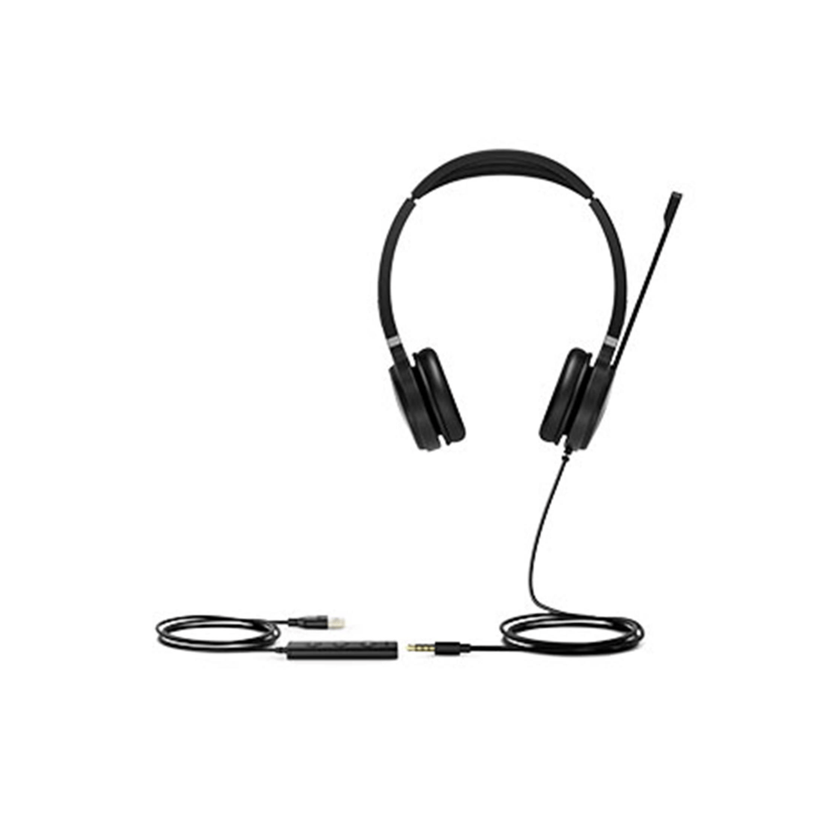 Yealink UH36 Dual Wired Headset with USBC and 3.5mm Connection UH36D