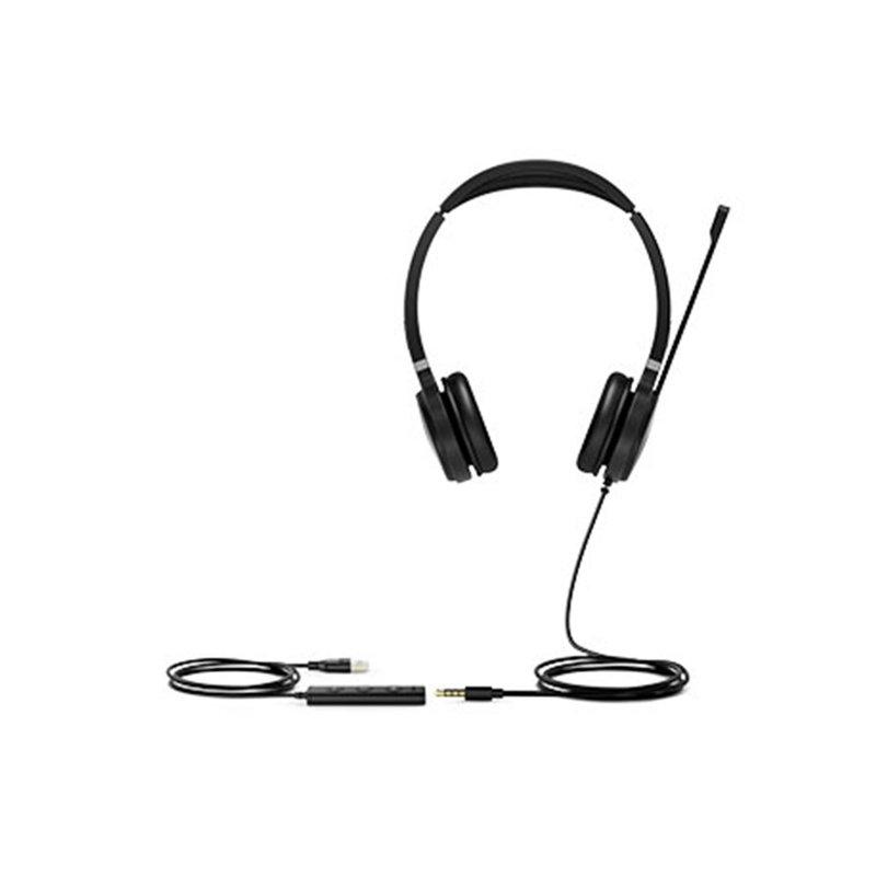 Yealink UH36 Dual Headset with USB-C and 3.5mm Connection UH36-DUAL-USBC