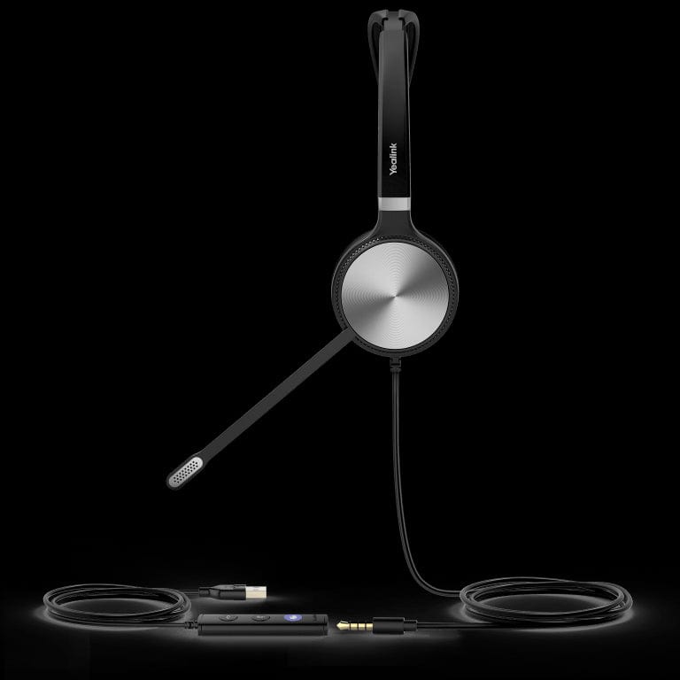 Yealink UH36 Mono Wired Headset with USB-C and Connection