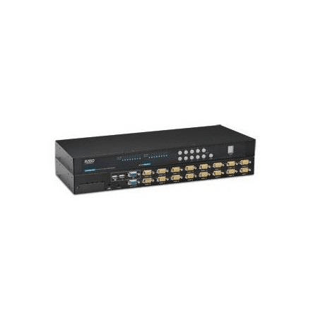 EUSSO 16-port PS2/USB Combo KVM Switch UKS8116-ROT