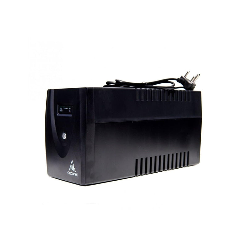 Acconet 1200VA 600W Offline UPS with built-in 2 x 12V 7Ah Batteries UPS-1000