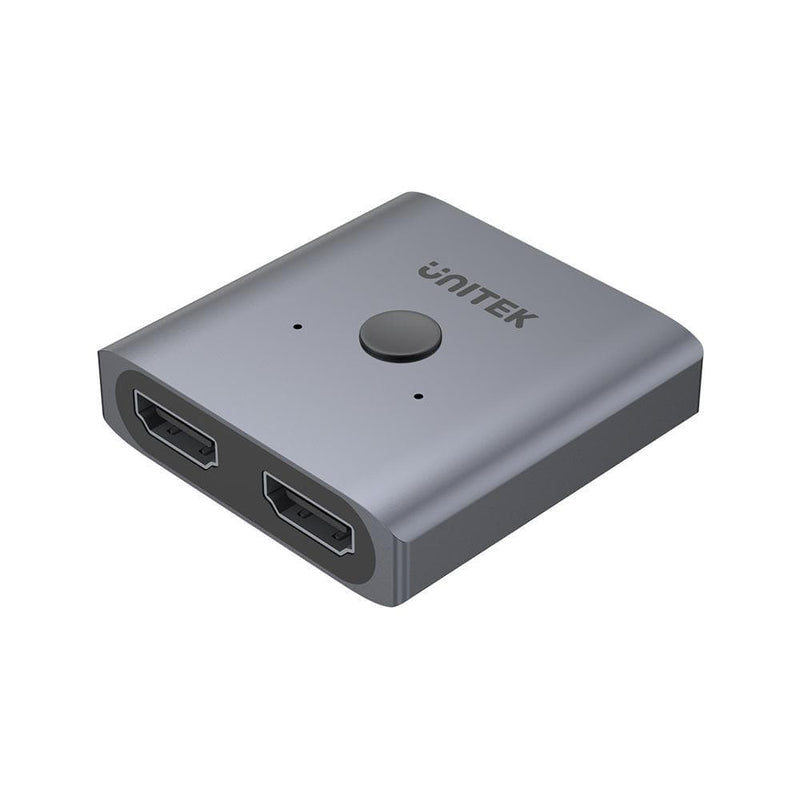 Unitek 4K Aluminium HDMI 2.0 Switch 2-To-1 Bi-Directional V1127A
