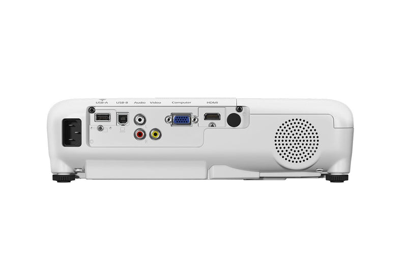 Epson EB-S05 Data Projector 3200 ANSI Lumens 3LCD SVGA (800x600) Desktop Projector White V11H838040