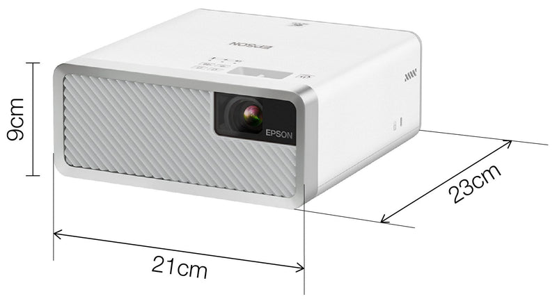 Epson EF-100W Data Projector 2000 ANSI Lumens LED WXGA (1280x800) Portable Projector White V11H914040