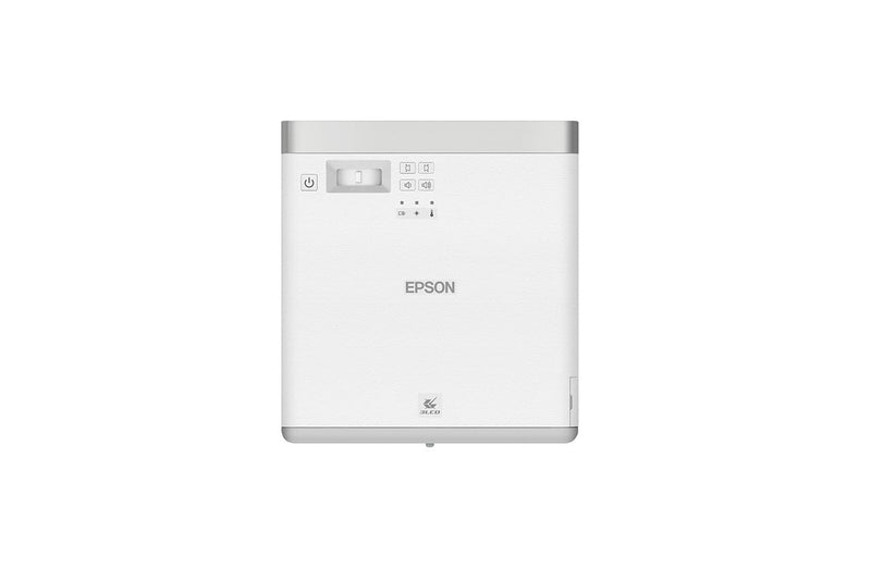 Epson EF-100W Data Projector 2000 ANSI Lumens LED WXGA (1280x800) Portable Projector White V11H914040