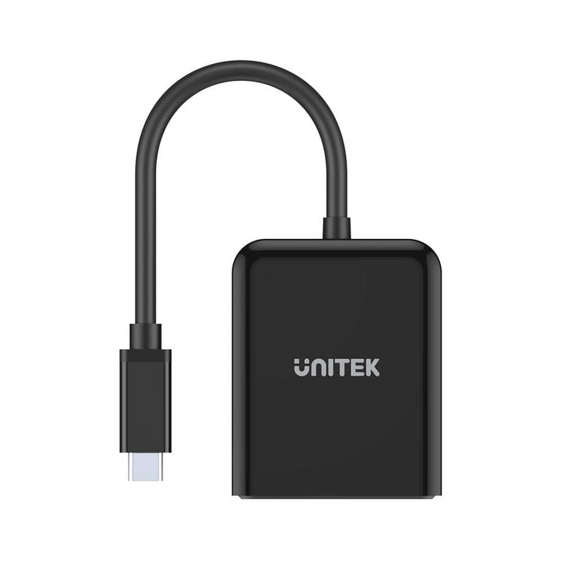 Unitek 8K USB-C to Dual DisplayPort 1.4 Adapter with MST Dual Monitor V1407A