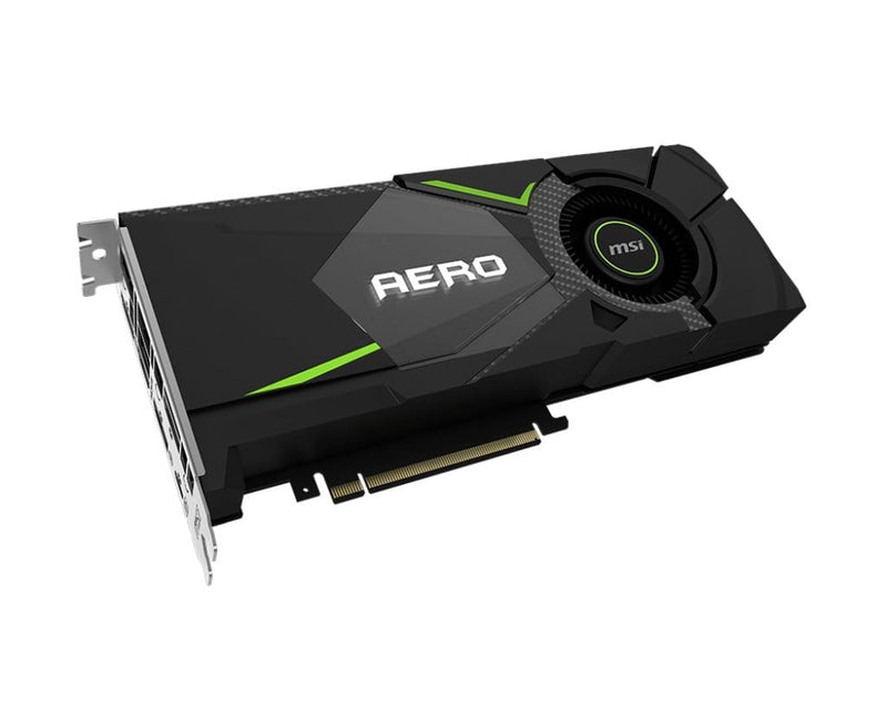 MSI Nvidia GeForce RTX 2080 V372-001R Graphics Card - RTX2080 AERO 8G