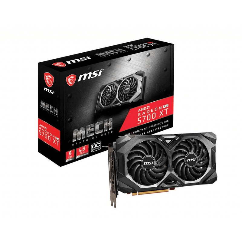 MSI AMD Radeon RX 5700 XT V381-003R Graphics Card - RX5700 XT 8GB GDDR6